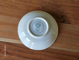 Villeroy en Boch Fasan groen rond schaaltje 12,5 cm