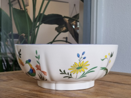 Frans GIEN decor Oiseaux de Paradis rond Schaal 21 cm