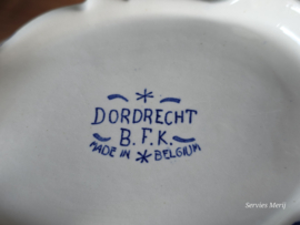 Boch BFK decor Dordrecht blauw set 3x dekschaal terrine (kleinste model)