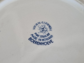 Boerenhoeve blauw Societe Ceramique Diep Bord | Pasta Bord 23,5 cm