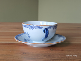 Rorstrand Ostindia East Indies Thee Kop en schotel 9 cm (Porselein)