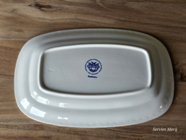 Villeroy en Boch Rusticana blauw rechthoekige schaal 30 cm