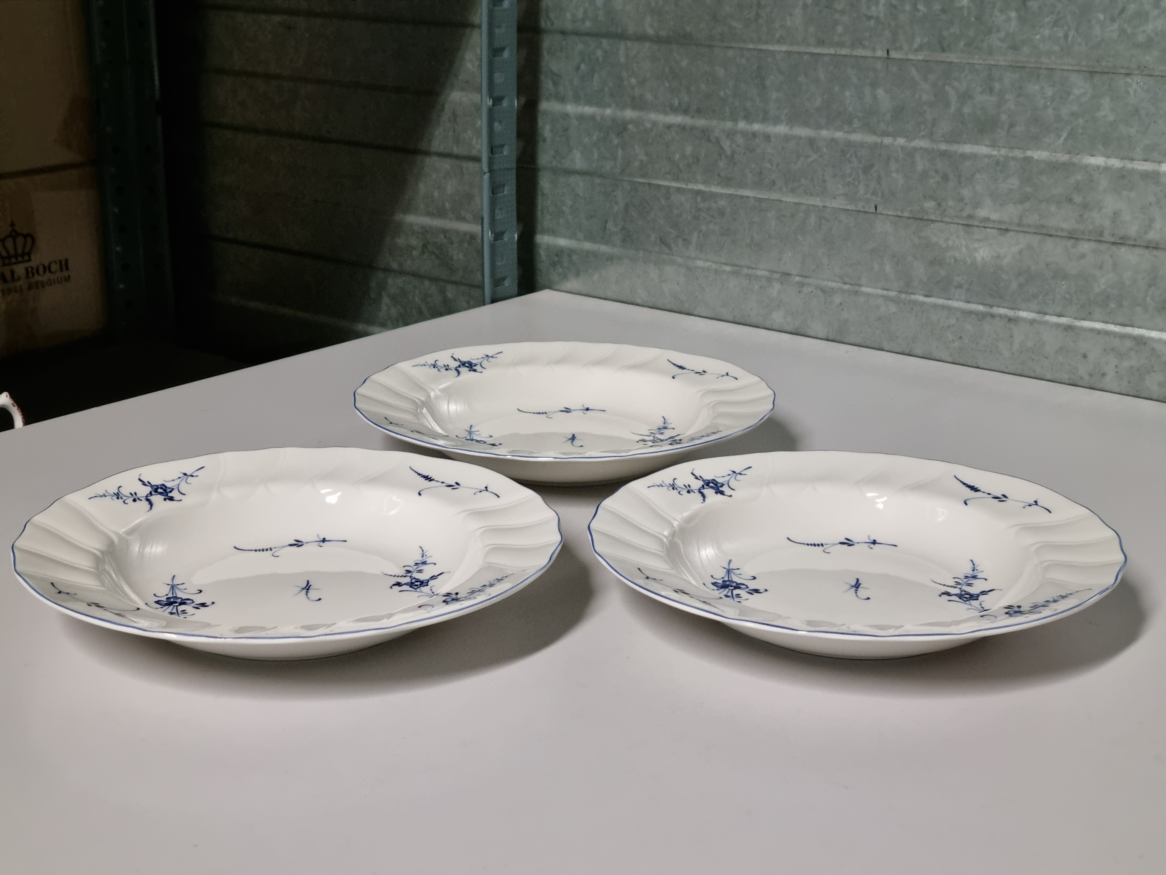 Villeroy & Boch Alt Vieux Luxembourg set 3x diep bord 22,5 cm