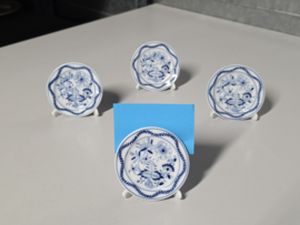 Zwiebelmuster Huttensteinach set 4x houder voor menukaartje