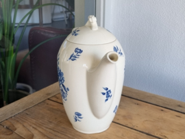 Petrus Regout Bouquet Bleu koffiepot 20 cm