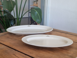 Royal Boch Kitchen set 2x ovale serveerschalen 30 en 35 cm