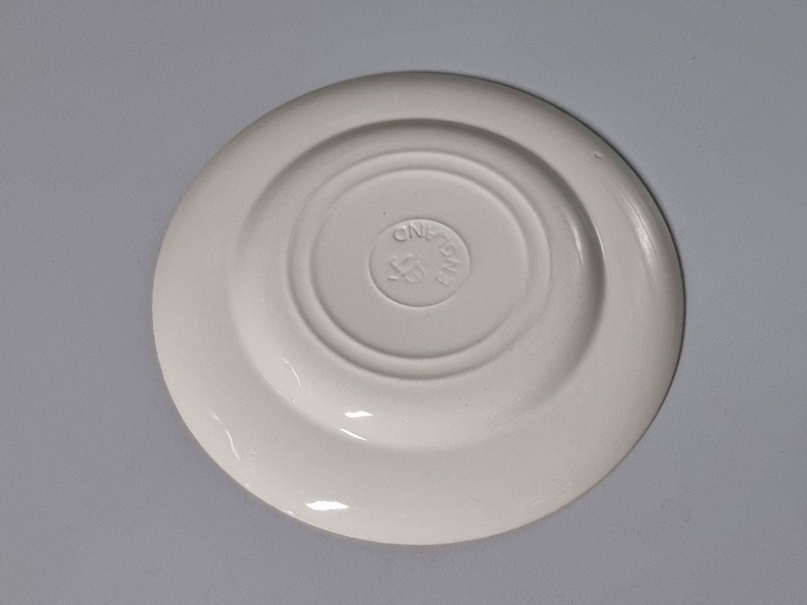 Engels rood Ironstone Ontbijtbordje 20 cm (herder)