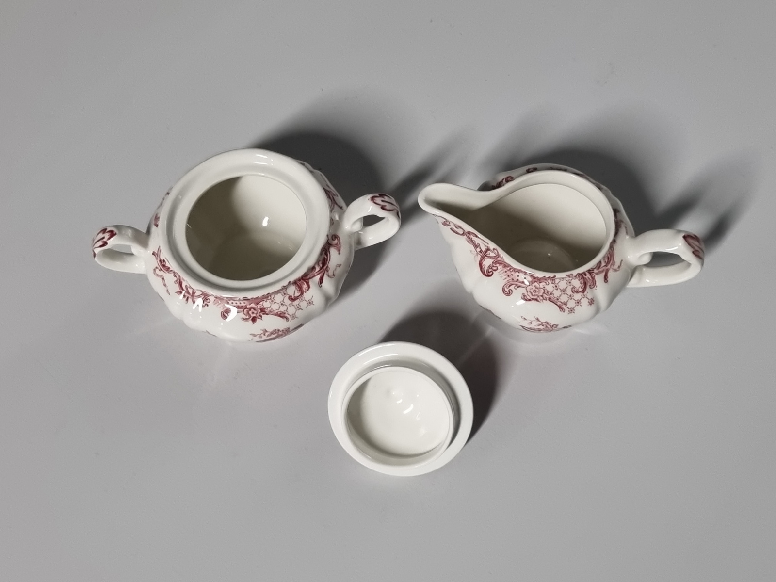 Villeroy en Boch Valeria rood Roomstelletje (kleine model)