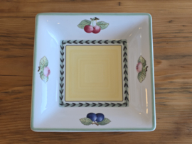 Villeroy en Boch French Garden Fleurence  lage schaal vierkant 22 cm