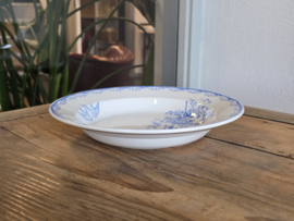Sarreguemines Watteau lichtblauw diep bord 24 cm