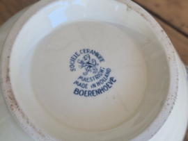 Boerenhoeve blauw Societe Ceramique Koffiepot