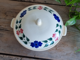 Boerenbont 418 Societe Ceramique Dekschaal-Terrine (wit)