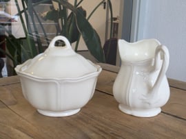 Wedgwood  Queen's Shape Queen's Plain Roomstel (groot model)
