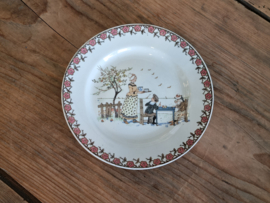 Frans Sarreguemines Enfants plat Bordje 16 cm (buiten eten)