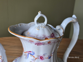 Petrus Regout Portici hoge Koffiepot ca. 1,5 liter