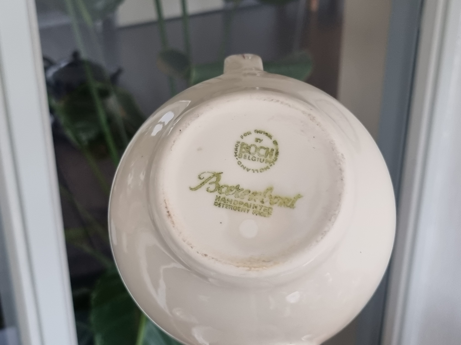 Boerenbont Boch Koffiepot model Zeeland ca. 1 liter (groen stempel)