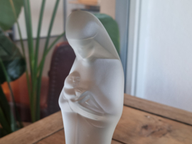Verkocht = Leerdam Glas Stef Uiterwaal Madonna kleine maat 24 cm