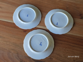 Zwiebelmuster Regout set 3x bordje 12,5 cm