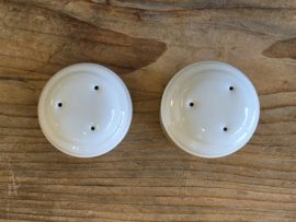 Engels Wedgwood Meakin Marjolein Bastin set 8x Eierdopje met peper- en zoutstel