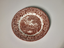 Engels bruin Broadhurst ontbijtbord 20,5 cm