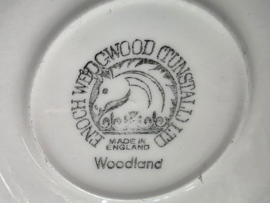 Engels blauw Enoch Wedgwood Woodland koffieservies theeservies 6 personen