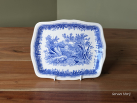 Villeroy en Boch Burgenland blauw schaaltje plateau 16 cm
