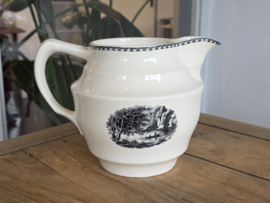 Landschap Zwart Société Céramique Kan nr. 2 (chipje onderrand)