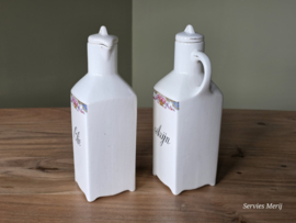 Societe Ceramique dubbel roosje Olie en Azijnstel