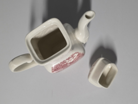 Engels rood English Ironstone Tableware EIT koffiepot theepot (wagen)