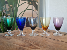 Max Verboeket Maastricht Carnaval K8 set 5x sherryglas