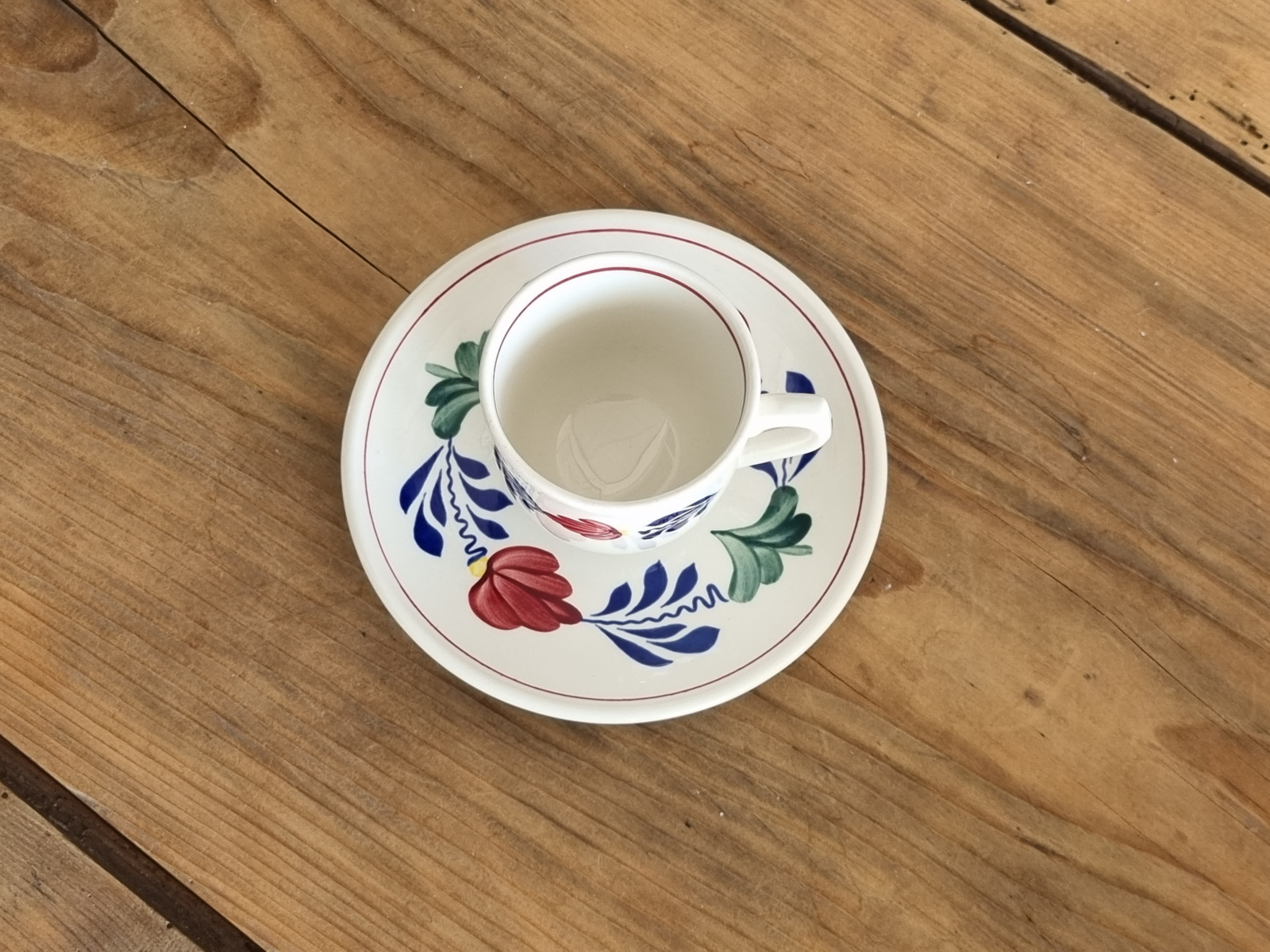 Boerenbont Boch Espresso Kop en schotel