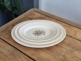 Wedgwood Conway Set 3x ovale Serveerschaal