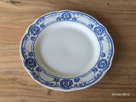 Engels blauw Ethelwyn Bishop & Stonier plat dinerbord 25 cm
