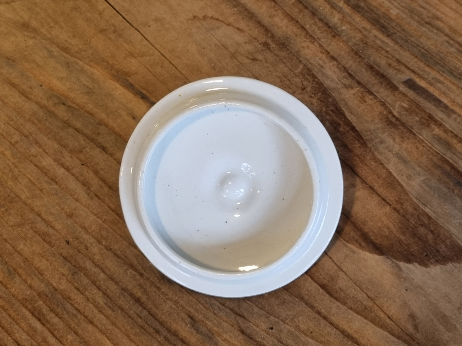 Societe Ceramique Tosca geel Dekseltje 7,5 cm