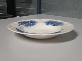 Engels blauw Johnson Bros Haddon Hall Diep Soep Pasta bord 25,5 cm