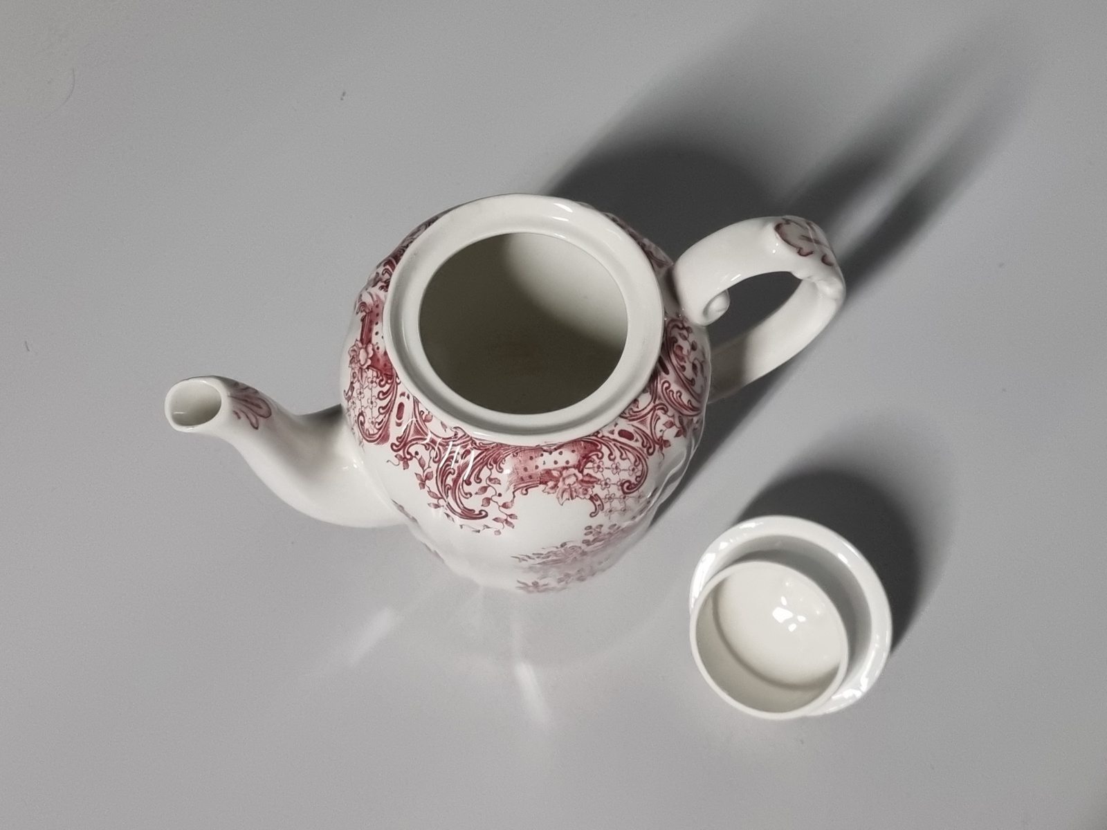 Villeroy en Boch Valeria rood koffiepot 0,6 liter nr. 4