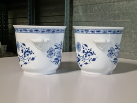 Zwiebelmuster Hutschenreuther set 2x Bloempot