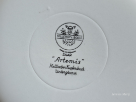 Villeroy en Boch Artemis plat dinerbord 23 cm (vogel)