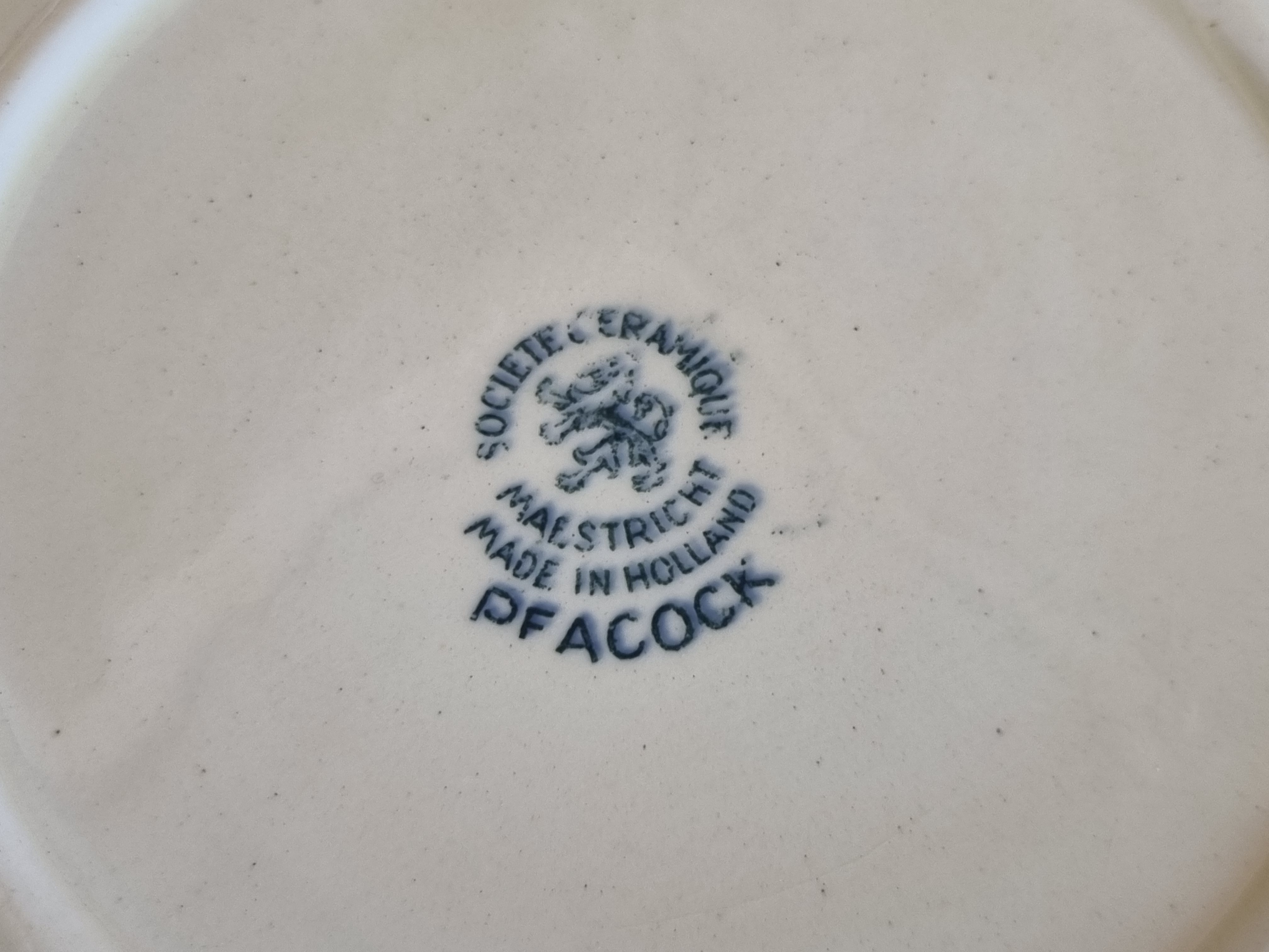 Peacock groen Societe Ceramique botervloot