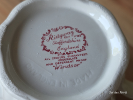 Engels Ridgway Windsor rood Koffiepot 19,5 cm