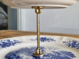 Sarreguemines Romantic blauw Etagere 2-laags