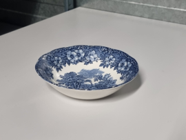 Engels blauw Enoch Wedgwood Woodland Serveerschaal 16 cm (rond)