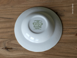 Engels groen Grindley Country Inns  Diep bord 22,5 cm