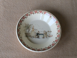 Frans Sarreguemines Enfants schaaltje 12 cm (afb. buiten eten)