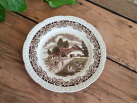 Boerenhoeve Bruin (in)Gekleurd Societe Ceramique Ontbijtbordje 20,5 cm