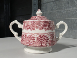 Engels rood Wood & Sons Woods Suikerpot