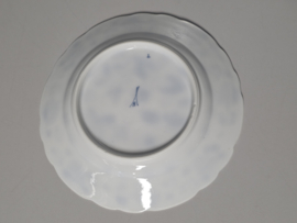 Zwiebelmuster Huttensteinach ontbijtbord (golvende rand) 19 cm