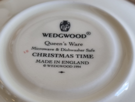 Wedgwood Christmas Time Thee Kop en schotel