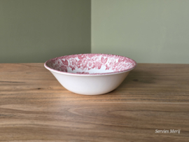 Engels rood English Ironstone Tableware EIT rond schaaltje 16 cm (herder)