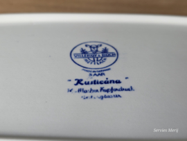 Villeroy en Boch Rusticana blauw Schaal Plateau 18 cm